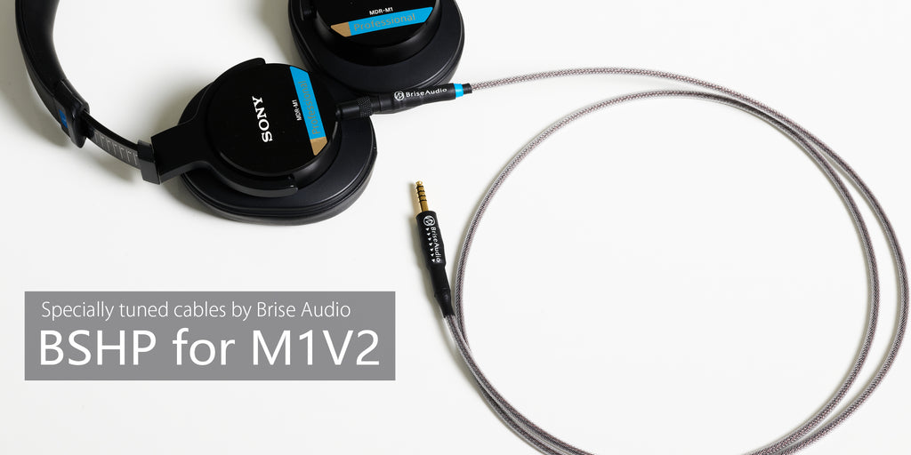 SONY製ヘッドフォンMDR-M1用ヘッドフォンリケーブルBSHP for M1 V2
