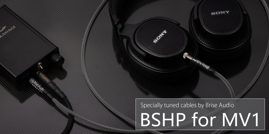 SONY製ヘッドフォンMDR-MV1用ヘッドフォンリケーブルBSHP for MV1 V2